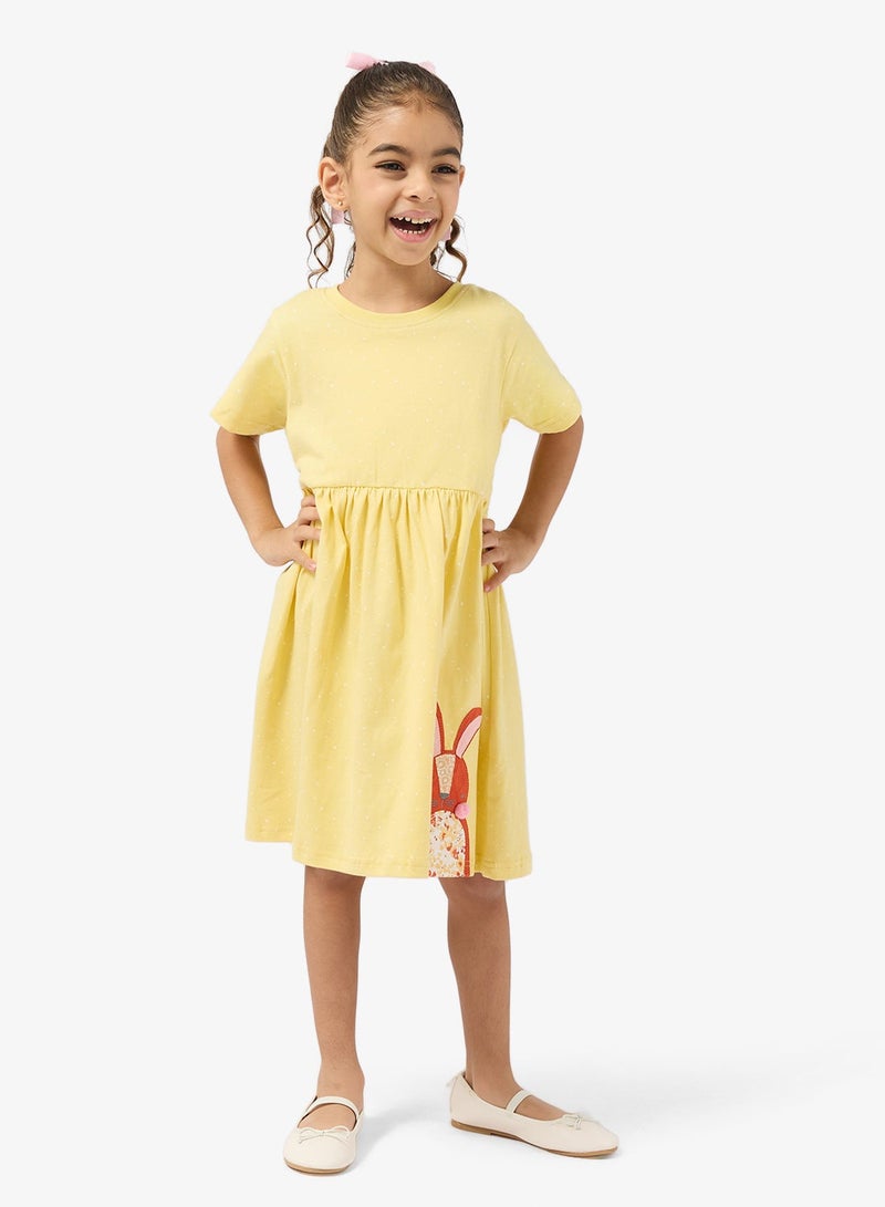 Pinata Bunny Print Summer Dress - Image 2